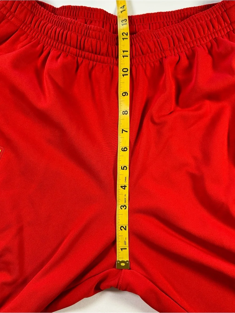 Jordan Track Pants Mens L Red Jumpman OAK HILL Academy Zip Pocket Athletic